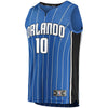 Image of Evan Fournier Orlando Magic Branded Fast Break Jersey Blue - Icon Edition