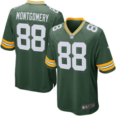 Ty Montgomery Green Bay Packers Game Jersey - Green