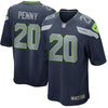 Image of Rashaad Penny Seattle Seahawks Draft First Round Pick Game Jersey – Navy 2018/2019