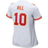 Image of Tyreek Hill Kansas City Chiefs Women's Game Jersey - White