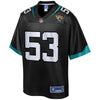 Image of Blair Brown Jacksonville Jaguars NFL Pro Line Team Player Jersey  Black