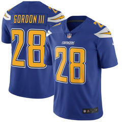 Melvin Gordon Los Angeles Chargers Color Rush Vapor Untouchable Limited Jersey  Royal