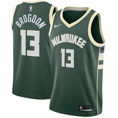 Malcolm Brogdon Milwaukee Bucks Swingman Jersey Green - Icon Edition