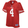 Image of Nick Mullens San Francisco 49ers Pro Line Women's Player Jersey – Scarlet 2018/2019