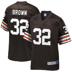 Jim Brown Cleveland Browns Pro Line Retired Player Jersey - Brown 2018/2019