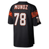 Image of Anthony Munoz Cincinnati Bengals Mitchell & Ness 1989 Retired Player Jersey - Black 2018/2019