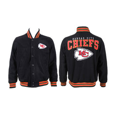 Kansas City Chiefs Black Bomber Hoodie 2018 - 2019