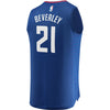 Image of Patrick Beverley LA Clippers Branded Fast Break Jersey Blue - Icon Edition