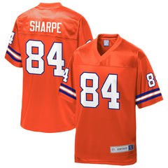 Shannon Sharpe Denver Broncos NFL Pro Line Retired Player Jersey  Orange