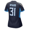 Image of Kevin Byard Tennessee Titans Women's New Game Jersey – Navy 2018/2019