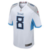 Image of Marcus Mariota Tennessee Titans New Game Jersey – White 2018/2019