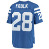 Image of Marshall Faulk Indianapolis Colts Mitchell & Ness Retired Player Replica Jersey - Royal