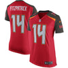 Image of Ryan Fitzpatrick Tampa Bay Buccaneers Women's Player Game Jersey – Red 2018/2019