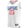 Image of Lou Williams LA Clippers Branded Fast Break Jersey White - Association Edition