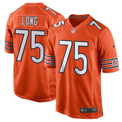 Kyle Long Chicago Bears Game Jersey – Orange 2018/2019