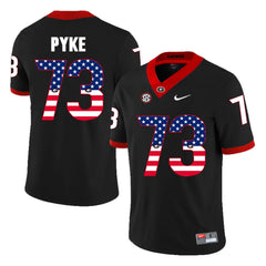 Greg Pyke 73 Black Georgia Tech Jersey 2018 - 2019