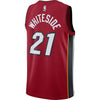 Image of Hassan Whiteside Miami Heat Swingman Jersey - Statement Edition – Red