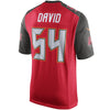 Image of Lavonte David Tampa Bay Buccaneers Game Jersey - Red 2018/2019