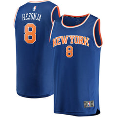 Mario Hezonja New York Knicks Branded Fast Break Jersey - Icon Edition - Blue