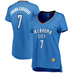 Timothe Luwawu-Cabarrot Oklahoma City Thunder Branded Women's Fast Break Jersey Blue - Icon Edition