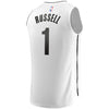 Image of D'Angelo Russell Brooklyn Nets Branded Fast Break Jersey White - Association Edition