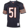 Image of Dick Butkus Chicago Bears Mitchell & Ness Retired Player Jersey - Navy Blue 2018/2019