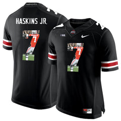 OHIO STATE Dwayne Haskins 7 Black Jersey 2018 - 2019
