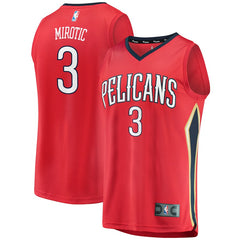 Nikola Mirotic New Orleans Pelicans Branded Fast Break Player Jersey Red - Statement Edition