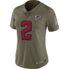 Image of Matt Ryan Atlanta Falcons Women's Salute to Service Limited Jersey - Olive 2018/2019