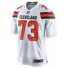 Image of Joe Thomas Cleveland Browns Game Jersey - White 2018/2019