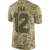 Image of 12s Seattle Seahawks Salute to Service Limited Jersey – Camo 2018/2019