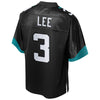 Image of Tanner Lee Jacksonville Jaguars NFL Pro Line Team Player Jersey  Black