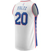 Image of Markelle Fultz Philadelphia 76ers Branded Fast Break Jersey White - Association Edition