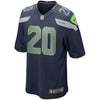 Image of Rashaad Penny Seattle Seahawks Draft First Round Pick Game Jersey – Navy 2018/2019