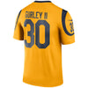 Image of Todd Gurley II Los Angeles Rams Color Rush Legend Player Jersey  Gold