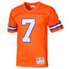 Image of John Elway Denver Broncos Mitchell & Ness 1990 Retired Player Vintage Replica Jersey - Orange