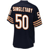 Image of Mike Singletary Chicago Bears Pro Line Retired Player Jersey – Navy 2018/2019