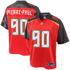 Jason Pierre-Paul Tampa Bay Buccaneers Pro Line Team Player Jersey – Red 2018/2019