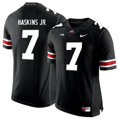 OHIO STATE Dwayne Haskins 7 Black Jersey 2018 - 2019