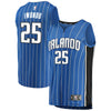 Image of Wesley Iwundu Orlando Magic Branded Fast Break Player Jersey - Icon Edition – Blue