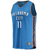 Image of Enes Kanter Oklahoma City Thunder Branded Fast Break Jersey Blue - Icon Edition