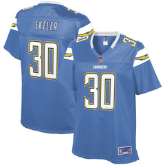 Austin Ekeler Los Angeles Chargers NFL Pro Line Women's Alternate Player Jersey  Powder Blue