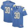 Image of Austin Ekeler Los Angeles Chargers NFL Pro Line Women's Alternate Player Jersey  Powder Blue