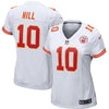 Image of Tyreek Hill Kansas City Chiefs Women's Game Jersey - White