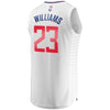 Image of Lou Williams LA Clippers Branded Fast Break Jersey White - Association Edition