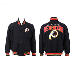 Washington Redskins Black Bomber Hoodie 2018 - 2019