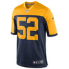 Image of Clay Matthews Green Bay Packers Alternate Game Jersey - Navy