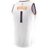 Image of Devin Booker Phoenix Suns Branded Fast Break Jersey White - Association Edition