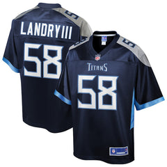 Harold Landry Tennessee Titans Pro Line Team Color Player Jersey – Navy 2018/2019