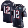 Image of Tom Brady New England Patriots Navy Super Bowl LII Bound Game Jersey 2019